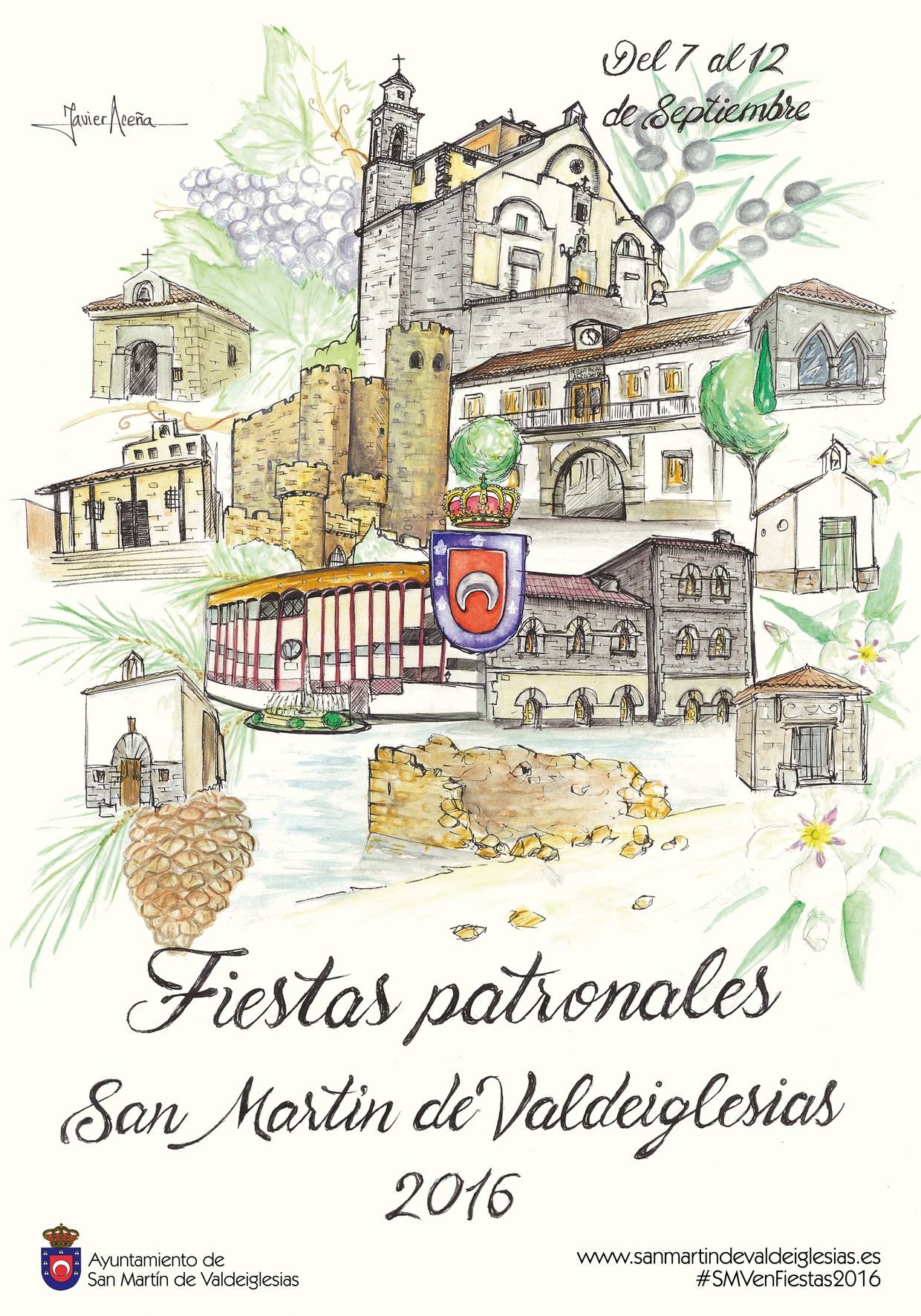 Fiestas patronales en honor a la Virgen de la Nueva  